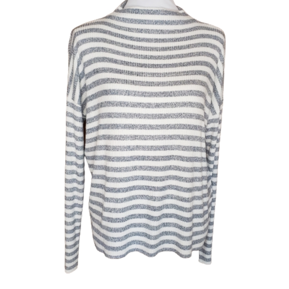 Lucky Brand Oversize Nautical Stripe Sweater Lightweight Size Small
